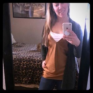 Camel colored cami/tank